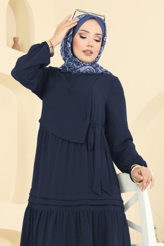 S.L. - الفستان كحلي غامق 2733SL432
