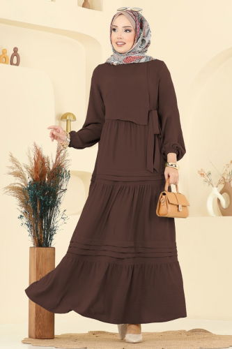S.L. - Dress 2733SL432 Light Brown