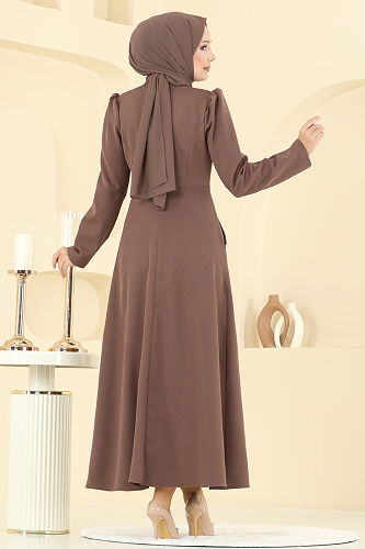 moda selvim Dress 2741SL432 Dark Vision - Thumbnail