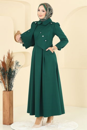 S.L. - Dress 2743SL432 Emerald