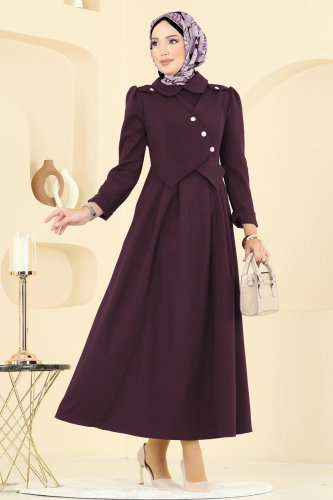 S.L. - Dress 2743SL432 Light Damson