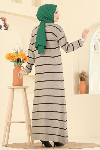 moda selvim Dress 2747AYD574 Vision - Thumbnail