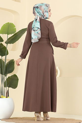 moda selvim Dress 2749SL432 Dark Vision - Thumbnail