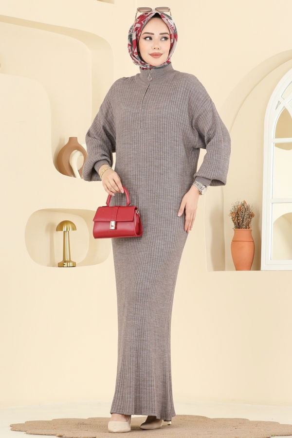 Modaselvim Dress Dress 2770AYD574 Dark Vision