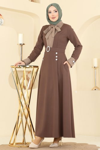 S.L. - Dress 2774SL432 Brown