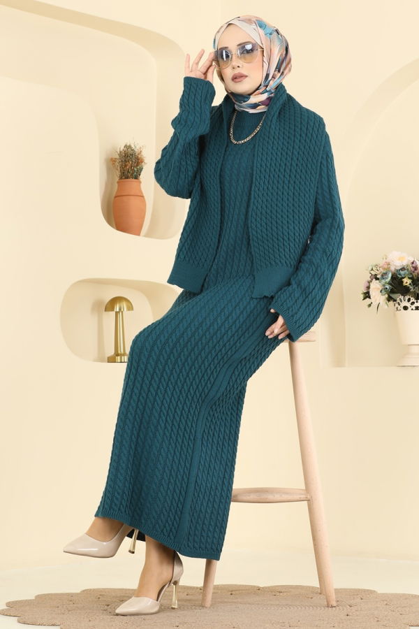 Modaselvim Dress Dress 2776AYD574 Petroleum