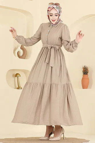 moda selvim Dress 2781AYD574 Vision - Thumbnail