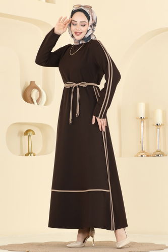 S.L. - الفستان بني غامق 2781SL432