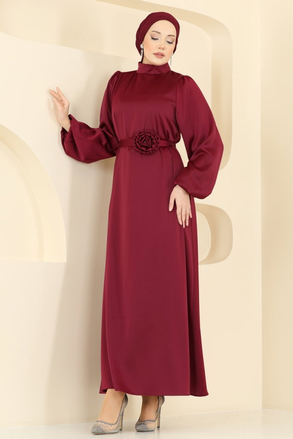 Modaselvim الفساتين الفستان خمري 2793AYD574