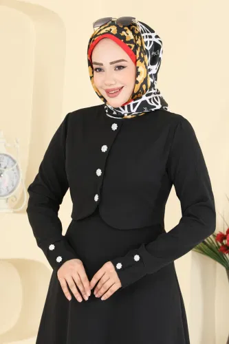 S.L. - الفستان أسود 2819SL432