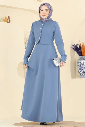 S.L. - Dress 2819SL432 Blue