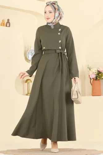 S.L.K. - Dress 2838SLK540 Khaki