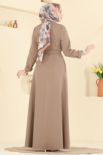 moda selvim Dress 2838SLK540 Vision - Thumbnail