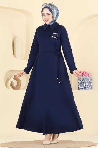 S.L. - Dress 2855SL432 Navy Blue