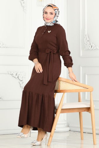 D.V.L. - Dress 286DVL817 Brown