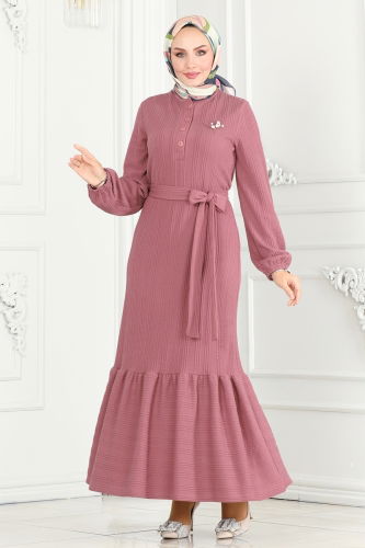 D.V.L. - Dress 286DVL817 Rose Dried