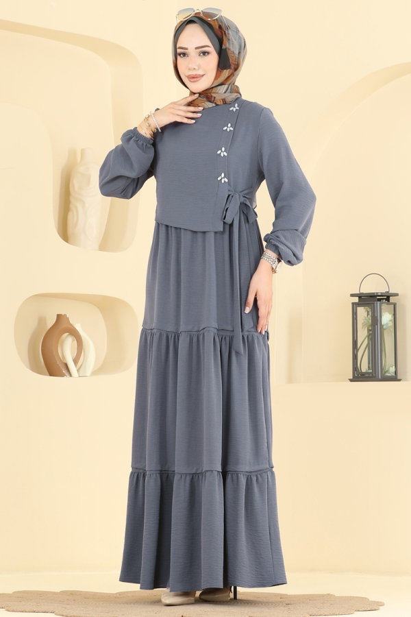 Modaselvim Dress Dress 2885SLK540 Anthracite