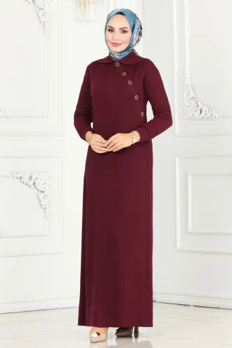 D.V.L. - Dress 288DVL817 Damson