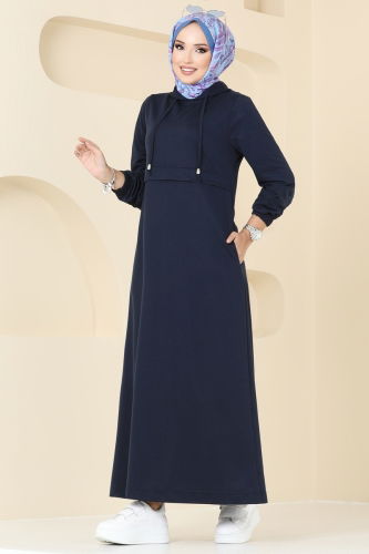 D.V.L. - Dress 289DVL817 Navy Blue