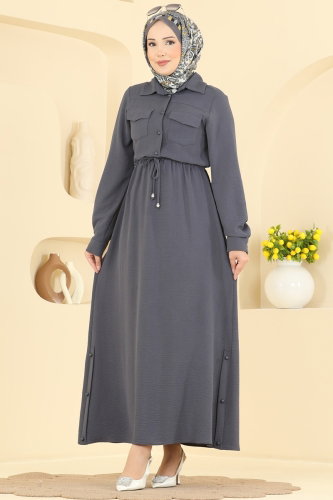 S.L.K. - Dress 2904SLK540 Anthracite