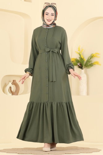 S.L.K. - Dress 2909SLK540 Khaki