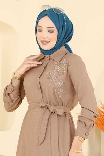 moda selvim Dress 2915SL432 Vision - Thumbnail