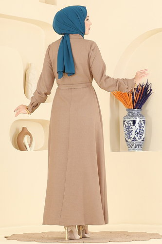 moda selvim Dress 2915SL432 Vision - Thumbnail