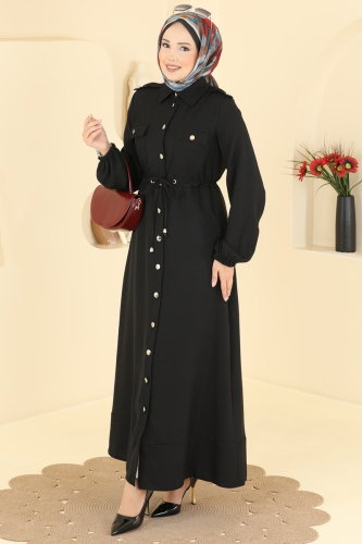 S.L. - Dress 2916SL432 Black