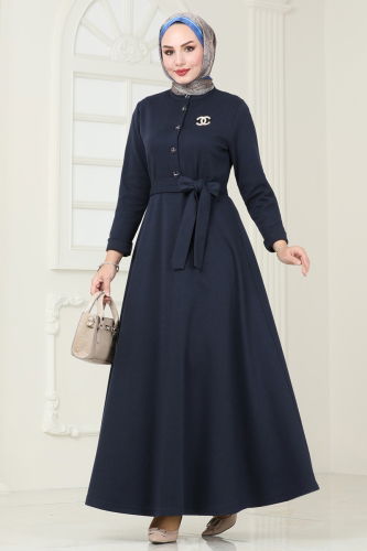 D.V.L. - Dress 294DVL817 Navy Blue