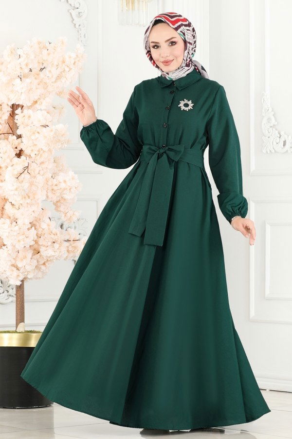 Dress 3003KTR750 Dark Emerald - 2