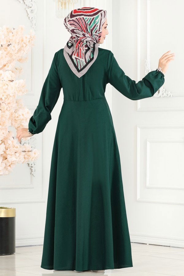 Dress 3003KTR750 Dark Emerald - 4