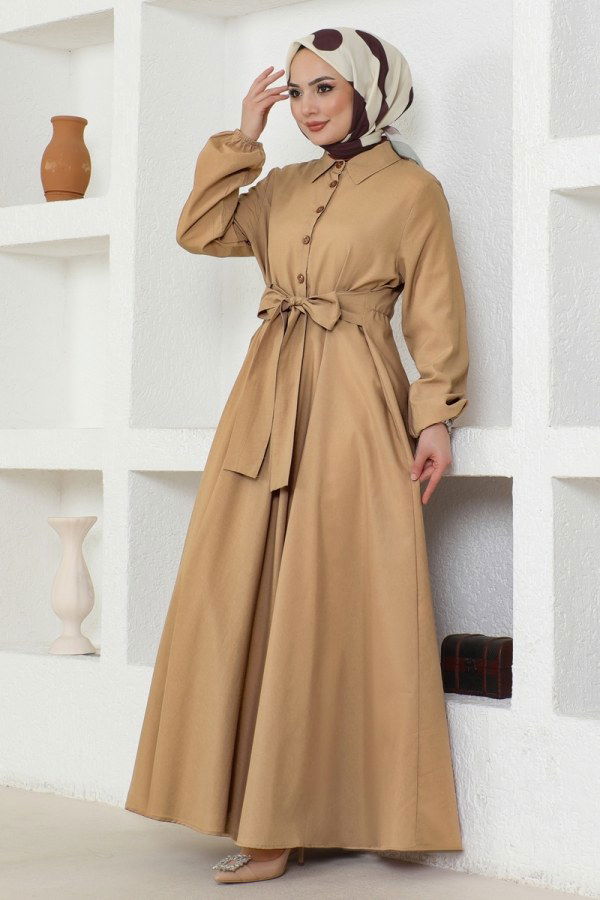 Dress 3003KTR750 Latte - 2