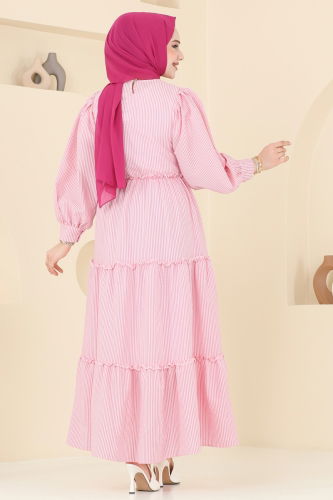 moda selvim الفستان زهر 3025TBL694 - Thumbnail