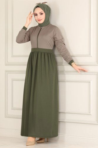 moda selvim Dress 3035MH427 - Thumbnail
