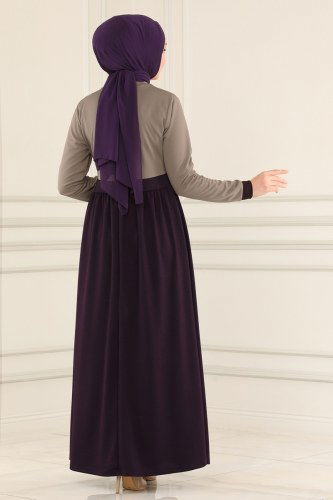 moda selvim Dress 3035MH427 - Thumbnail