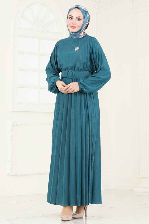 Dress 3037HBS856 Petroleum - 3