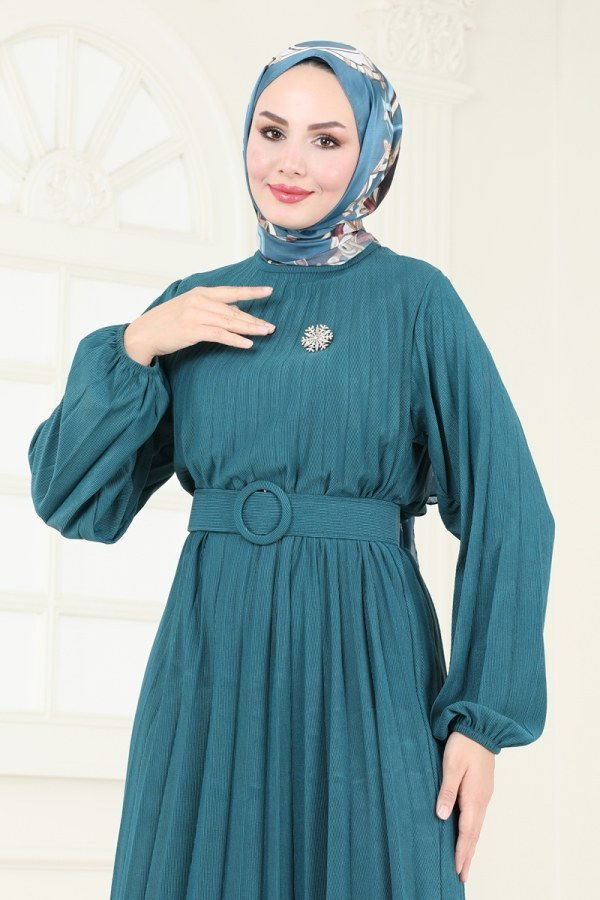 Dress 3037HBS856 Petroleum - 4