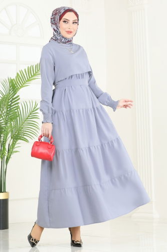 K.T.R. - Dress 3042KTR750 Gray