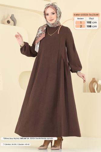K.T.R. - Dress 3051KTR750 Brown