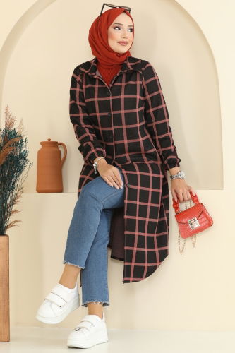 K.T.R. - Tunic 3062KTR750 Pattern 4 Tan