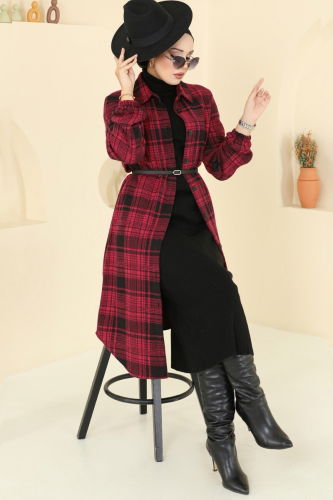 K.T.R. - Tunic 3062KTR750 Pattern2 Red