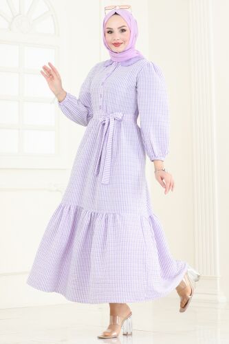 H.B.S. - Dress 3068HBS856 Lilac