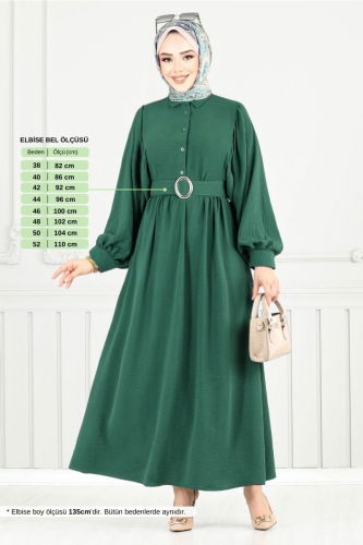 MRV H.B.S. - Dress 3071HBS932-M Emerald