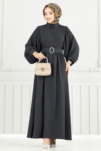 MRV H.B.S. - Dress 3071HBS932-M Smoked