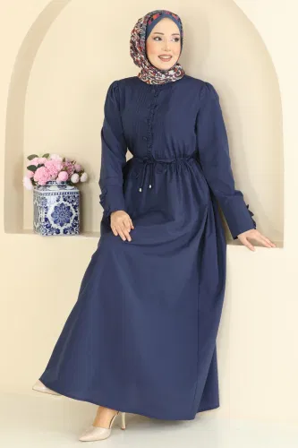 K.T.R. - Dress 3079KTR750 Light Navy Blue