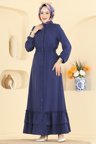 K.T.R. - Dress 3090KTR750 Navy Blue