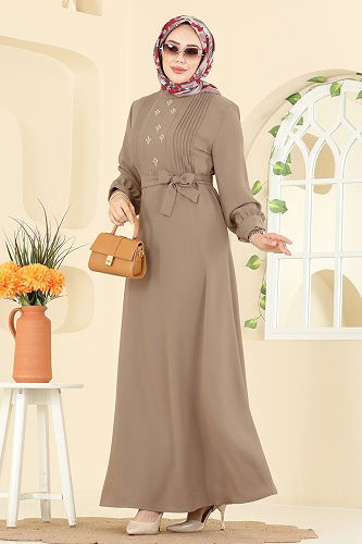 moda selvim Dress 309ASN888 Vision - Thumbnail