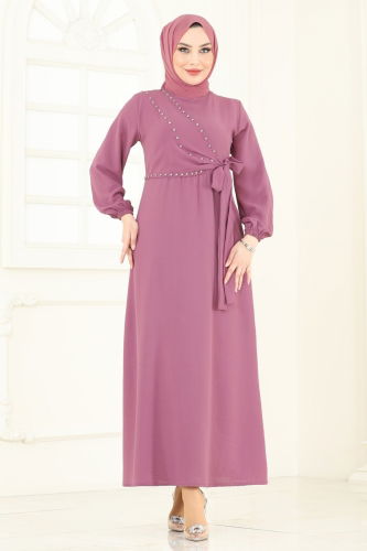 H.B.S. - Dress 310HBS856 Rose Dried