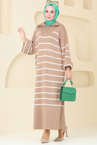 B.R.Z - Dress 3112BRZ597 Latte