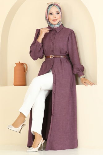 H.B.S. - Dress 3159HBS856 Dark Lilac